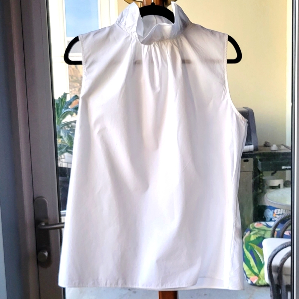 Banana Republic | Ruffle Neck Top